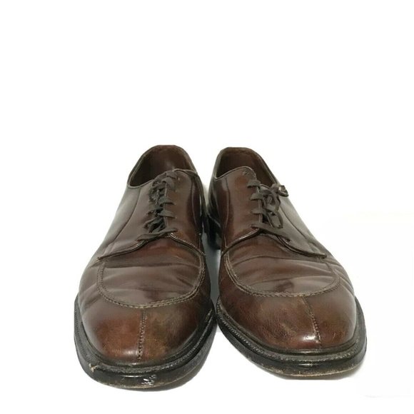 Allen Edmonds Ostenso Lace Up Derby Dress Shoes - Picture 6 of 8